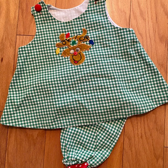 Two piece Christmas toddler girl outfit - Picture 1 of 1